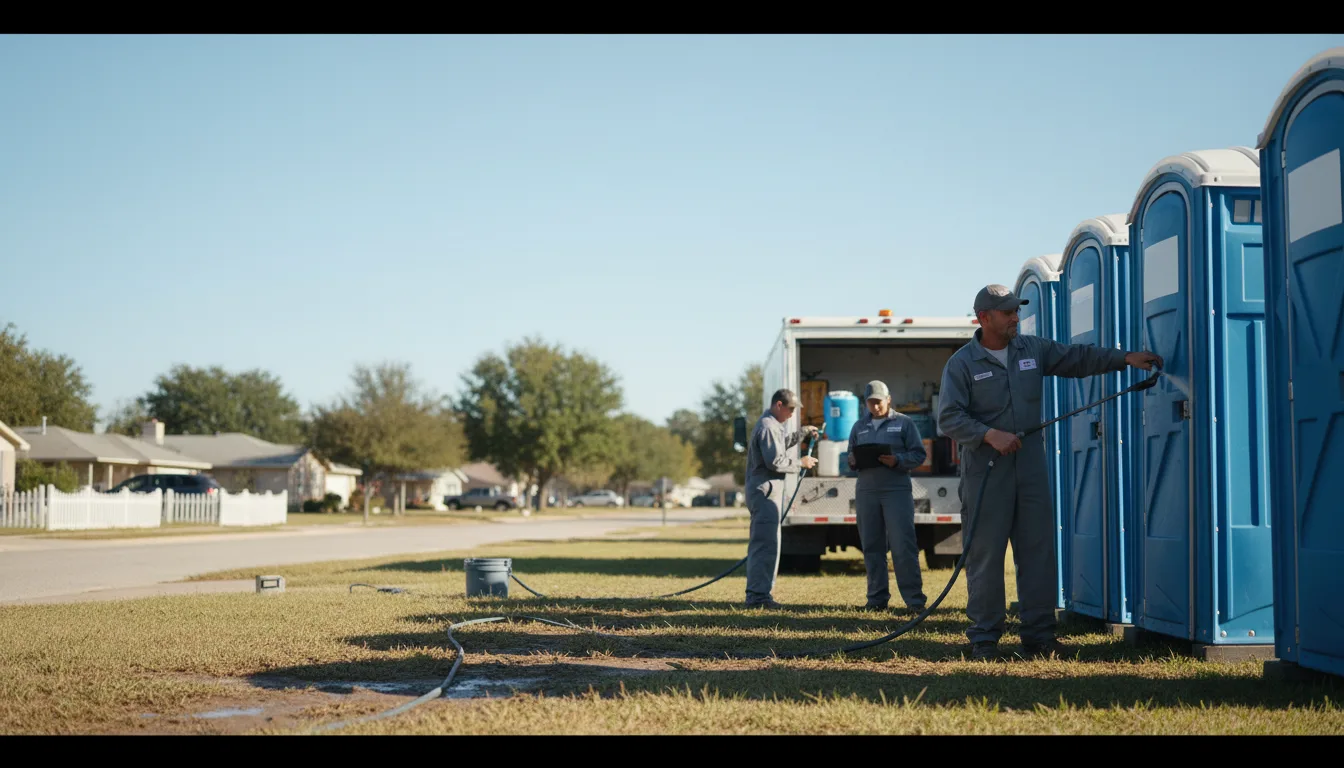 Long-Term Portable Toilet Rental in Huntertown, IN near me